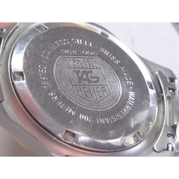 38mm TAG Heuer 2000 Pro 964.006 Mens  2Tone Gold Steel 200M Quartz Dive Watch - Picture 10 of 15